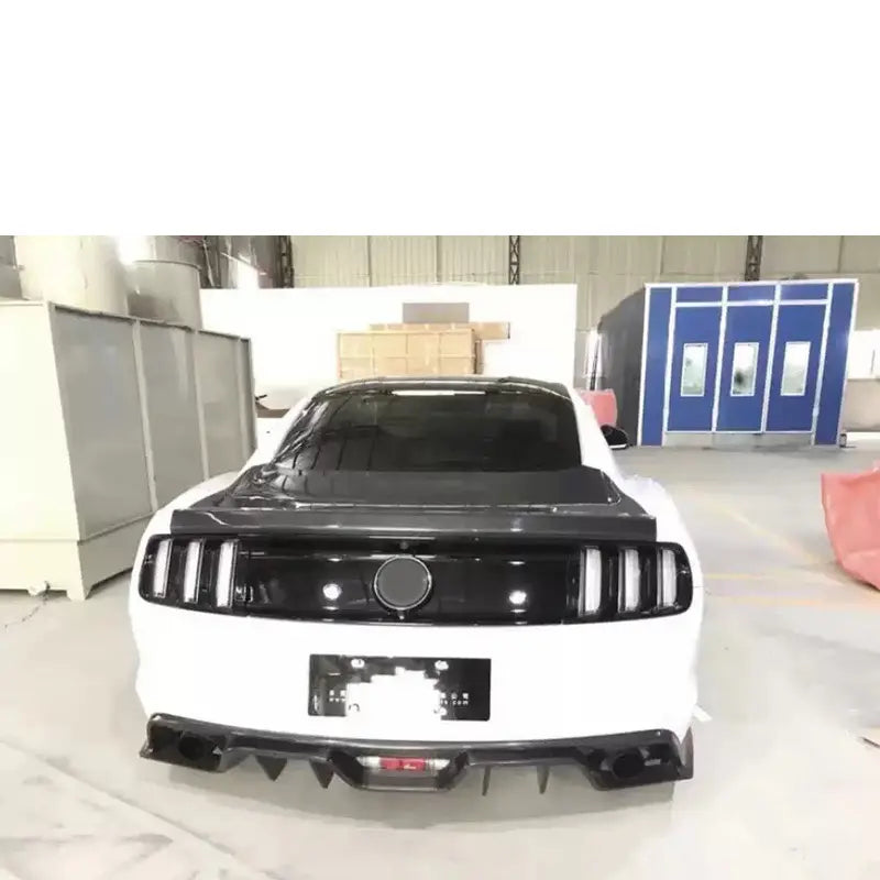 Carbon Fiber Rear Trunk Lid Boot - Ford Mustang 2015-2023 S550