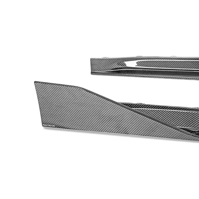 Prepreg Carbon Fiber PT Style Side Skirts – BMW G80 M3, G82, G83 M4