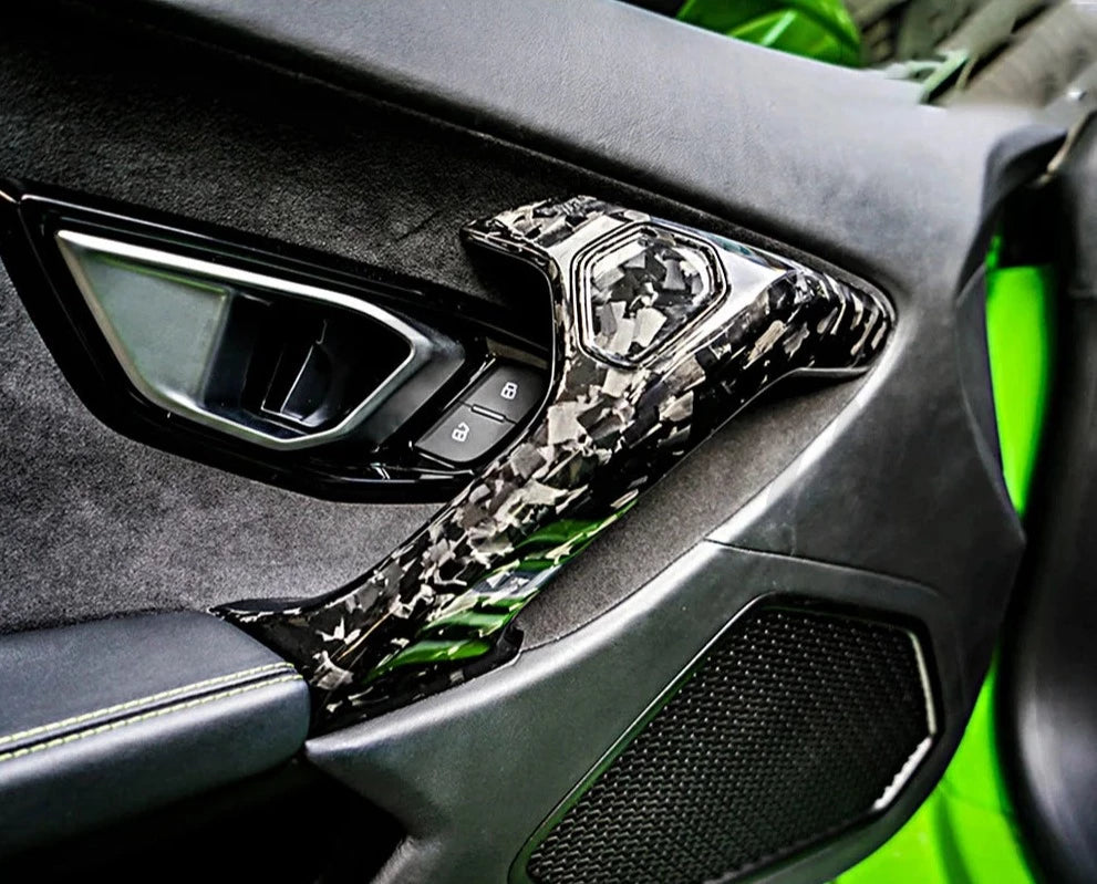 Dry Carbon Fiber Door Handel Cover -  Lamborghini Huracan