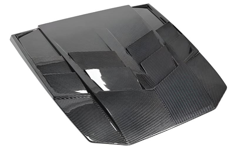 Prepreg Carbon Fiber K Pro Style Vented Engine Hood - Mercedes Benz G-Class AMG W464