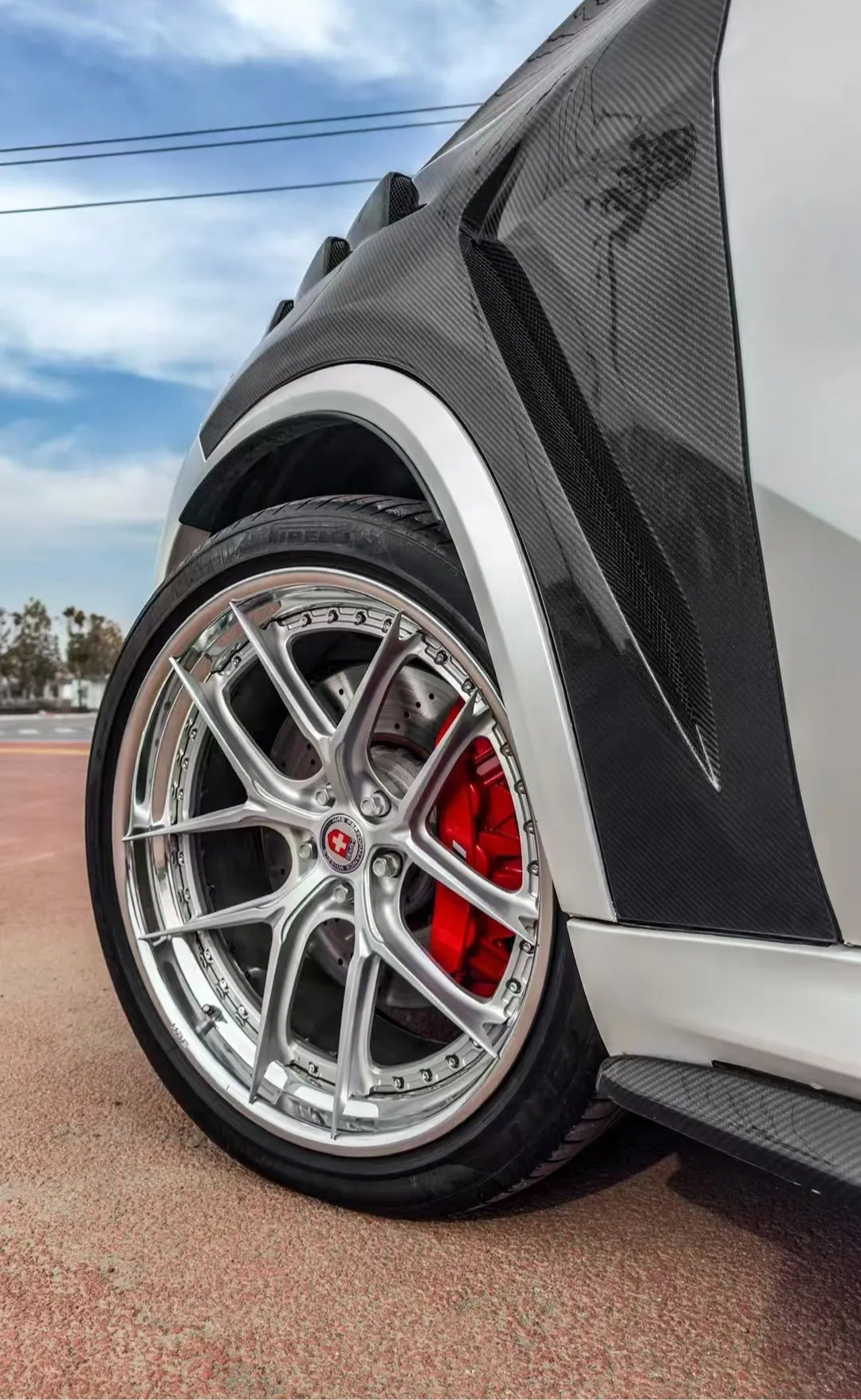 Carbon Fiber Vented Side Fender Set - BMW X5 G05 X5M F95