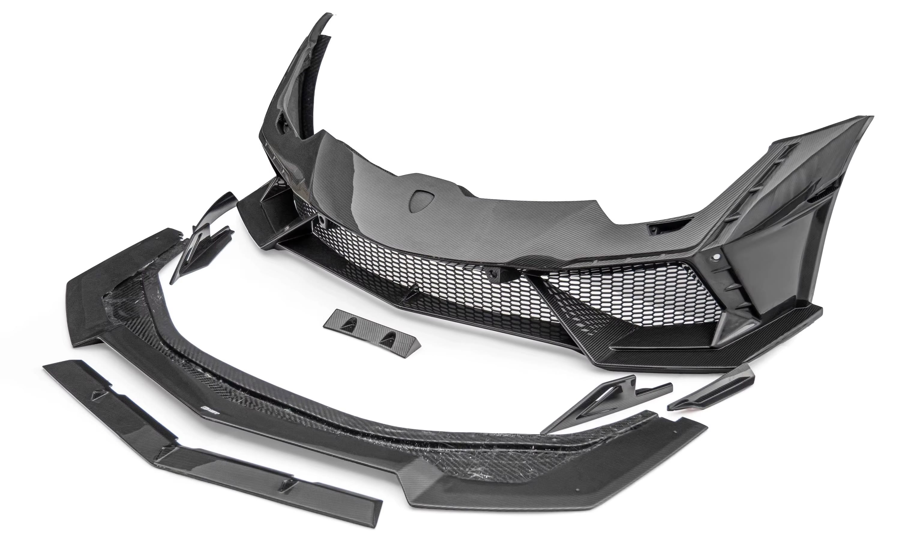 Full PrePreg Carbon Fiber CT Style Aerodynamic Body Kit upgrade - Lamborghini Huracan Lp580 Lp610