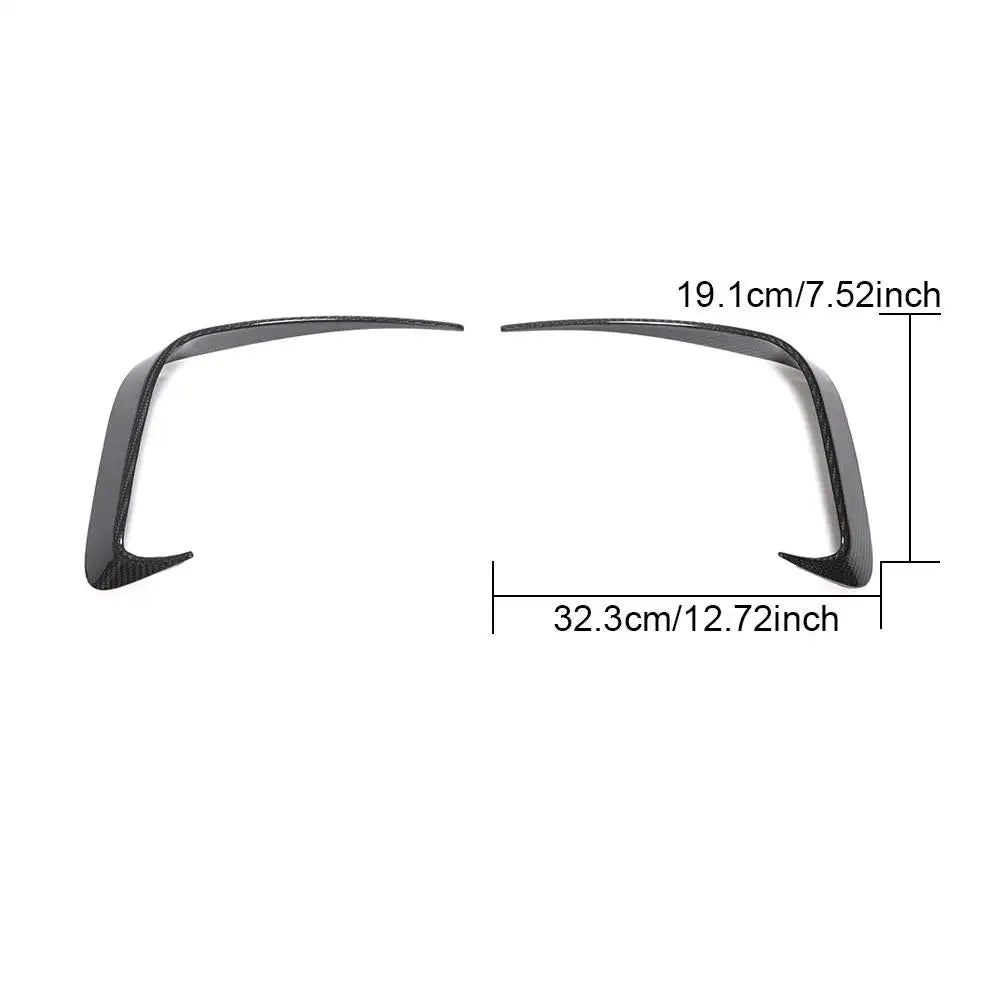 Carbon Fiber Rear Bumper Trim - BMW 3 Series G20 G28 M-SPORT 2019-2022