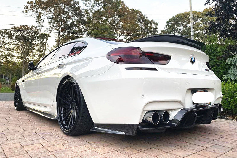 Carbon Fiber PSM Style Rear Diffuser - 2012-16 BMW F06 F12 F13 M6 Coupe Sedan