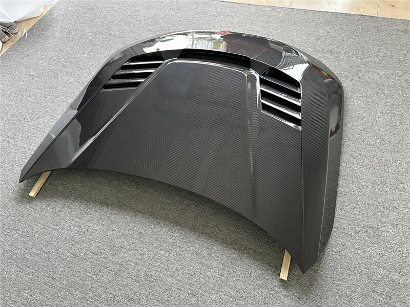 Carbon Fiber V Style Front Engine Hood Bonnet - BMW G87 M2 / G42 2 Series