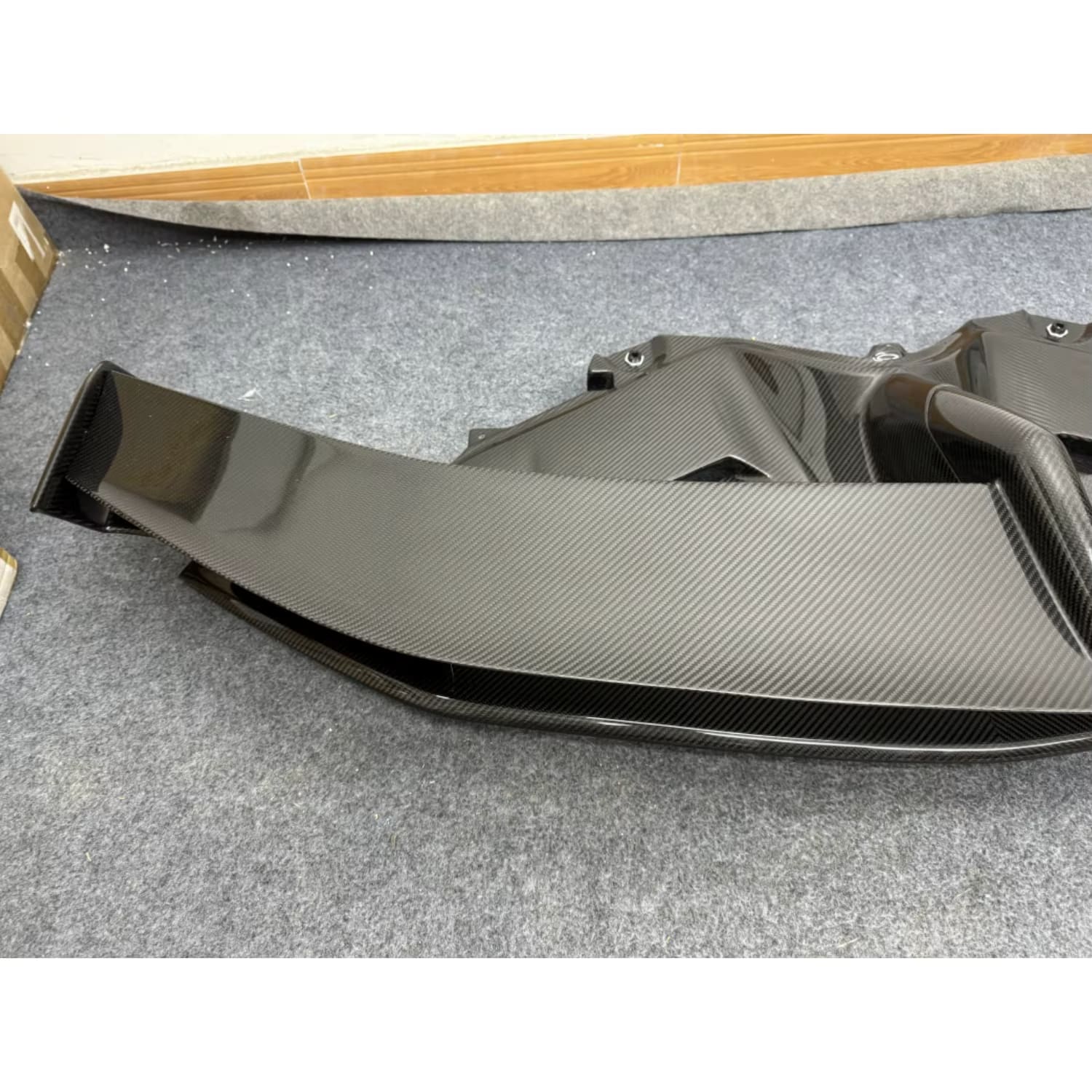 Carbon Fiber SVJ Style Rear Wing w/ base - Lamborghini aventador LP700 LP750 SVJ