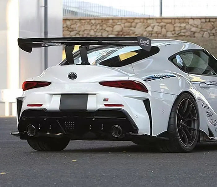 Carbon Fiber Fully Exposed  Rear ING Style Bumper - Toyota Gr Supra A90 A91 Mk5