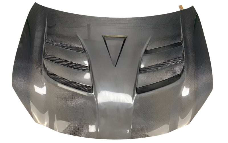 Carbon Fiber Vented Front Engine Hood V4 - Toyota GR86 Subaru BRZ