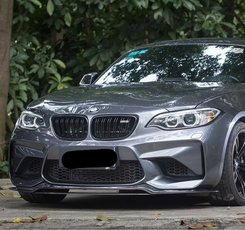 Carbon Fiber PT Style Front Lip -  BMW M2 F87