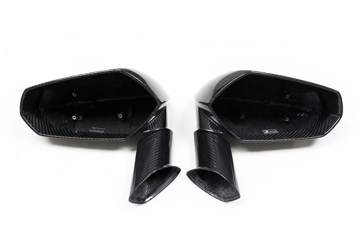 Carbon Fiber Mirror Caps- Lamborghini Aventador S SVJ 2017-2020 LP700 LP720 LP740 LP750