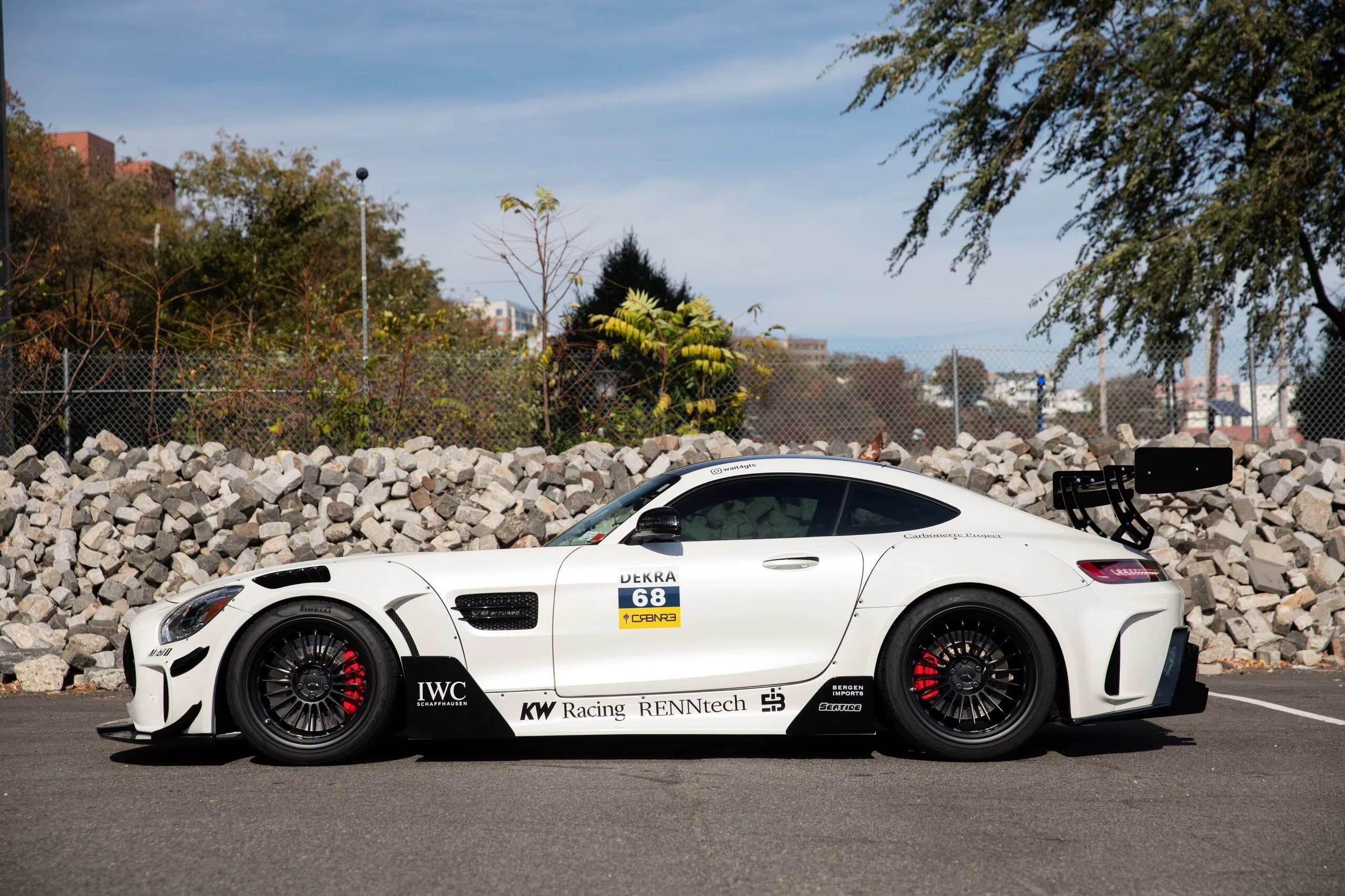 Mercedes AMG GT/GTS/GTC FRP/Carbon Fiber GT3 Wide Body Kit
