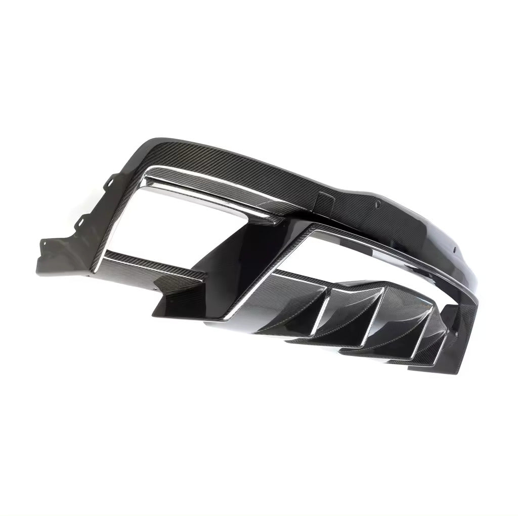 Dry Carbon Fiber Rear Diffuser V3 - Corvette C8