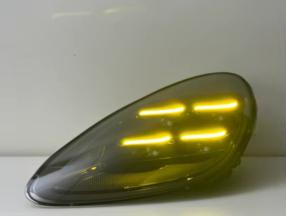 Porsche 958.1 Cayenne Yellow/White Dual-Color DRL HD 2024+ Matrix Style Headlights 2011–2014