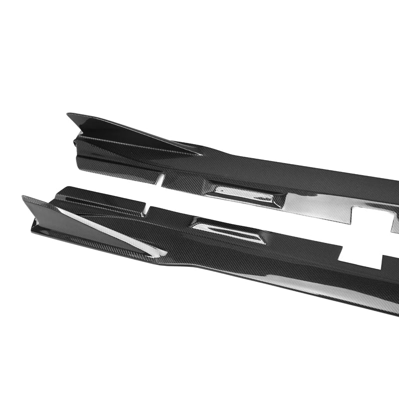 AD-Style Carbon Fiber Side Skirts - Toyota GR86/Subaru