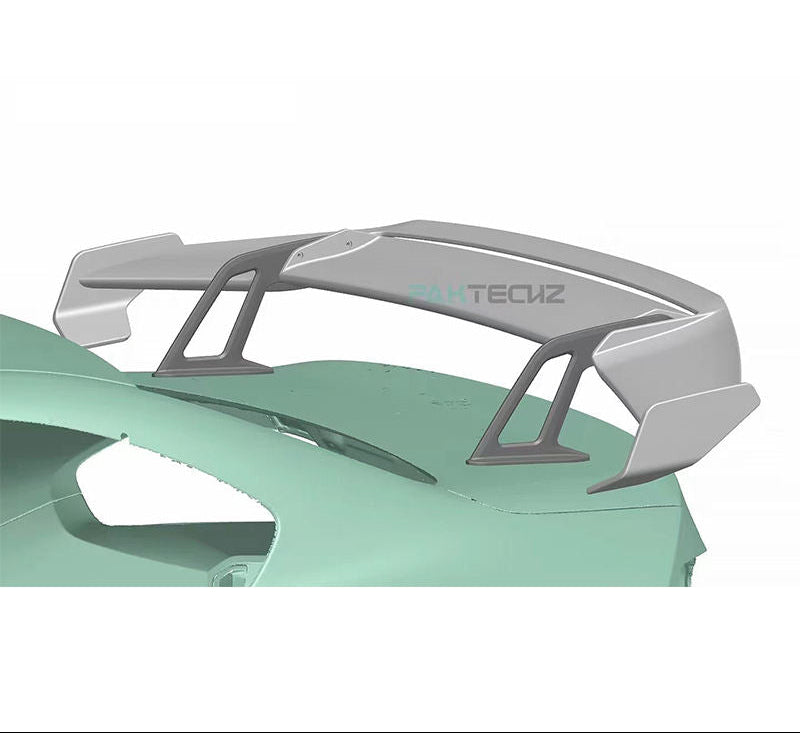 Paktechz Prerpreg Carbon Fiber Trunk Wing - BMW G87 M2