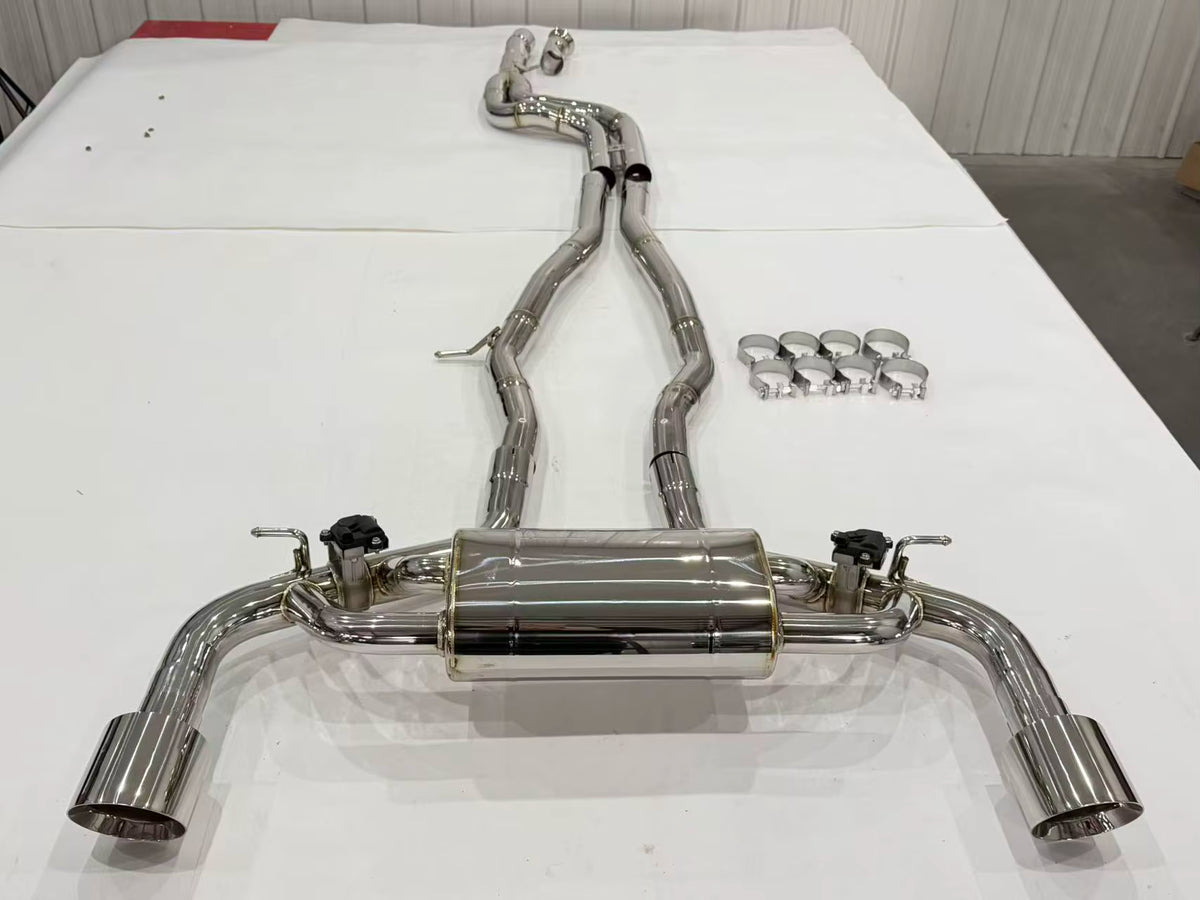 Performance Valved Catback Exhaust System - Toyota Supra A90 3.0T B58