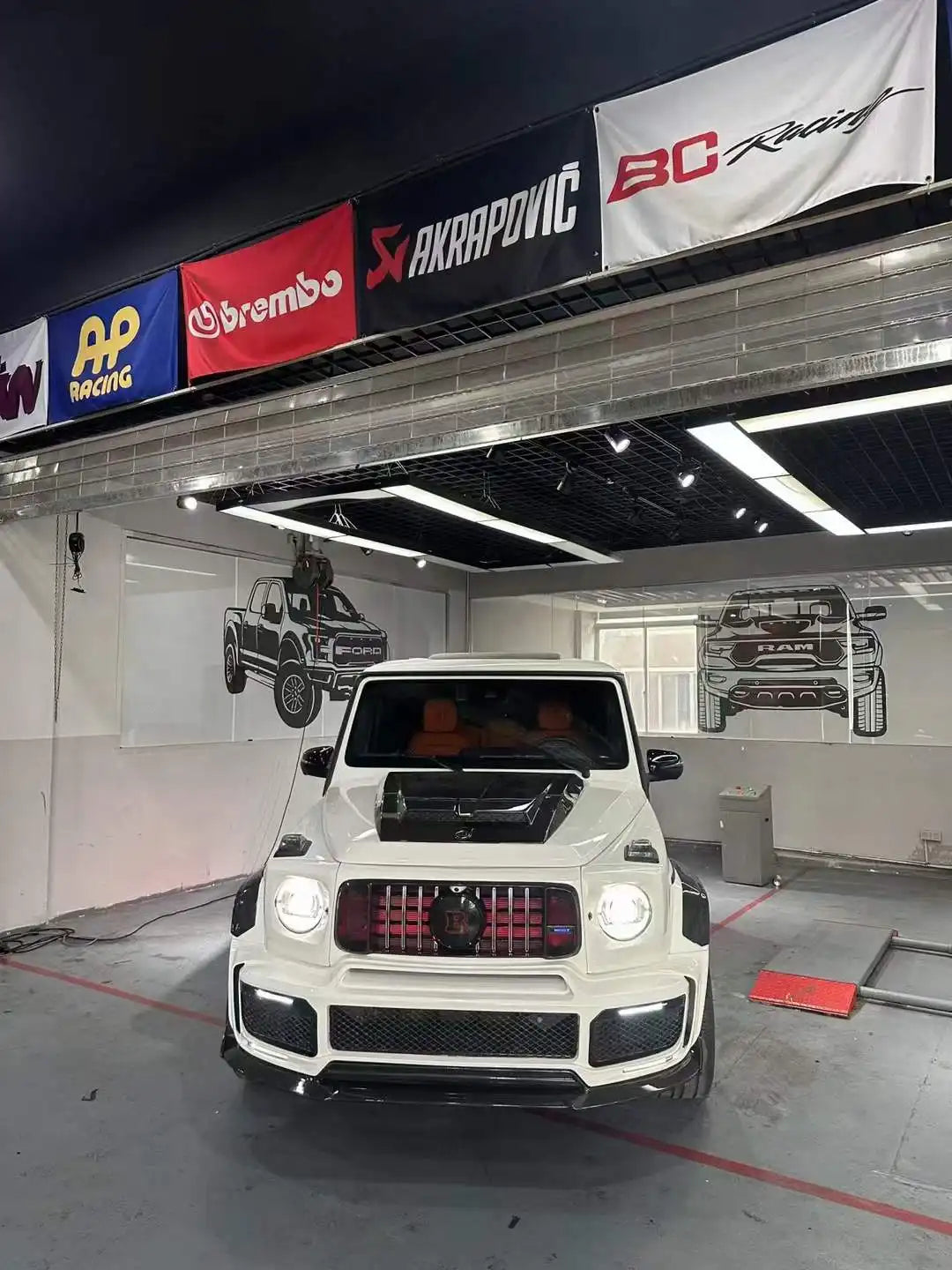 Carbon Fiber B Style G900 Rocket Aerodynamic Body Kit - Mercedes-Benz G-CLASS W464