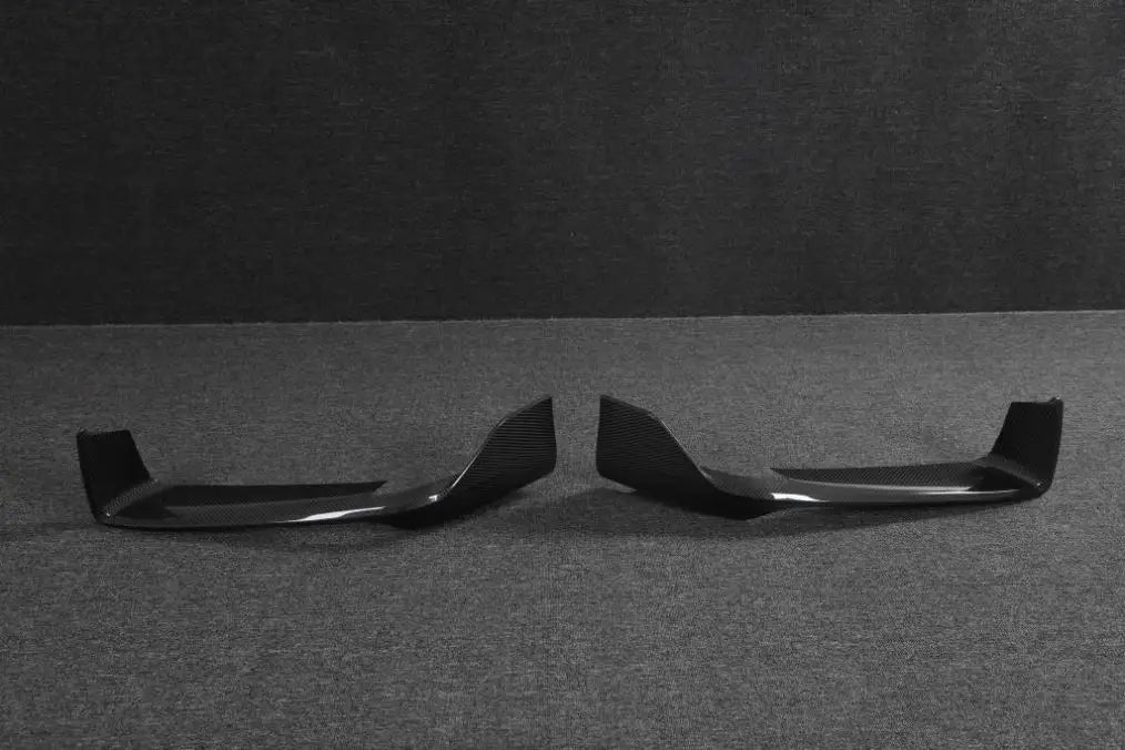 Prepreg Carbon Fiber Pro Front Bumper Splitter Trim - Porsche 911 Carrera 2 Door 2019-2020