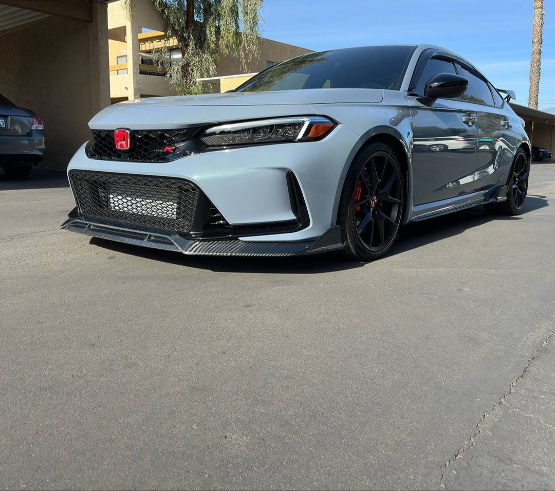 Carbon Fiber A Style Front Splitter Lip - Honda Civic TypeR FL5