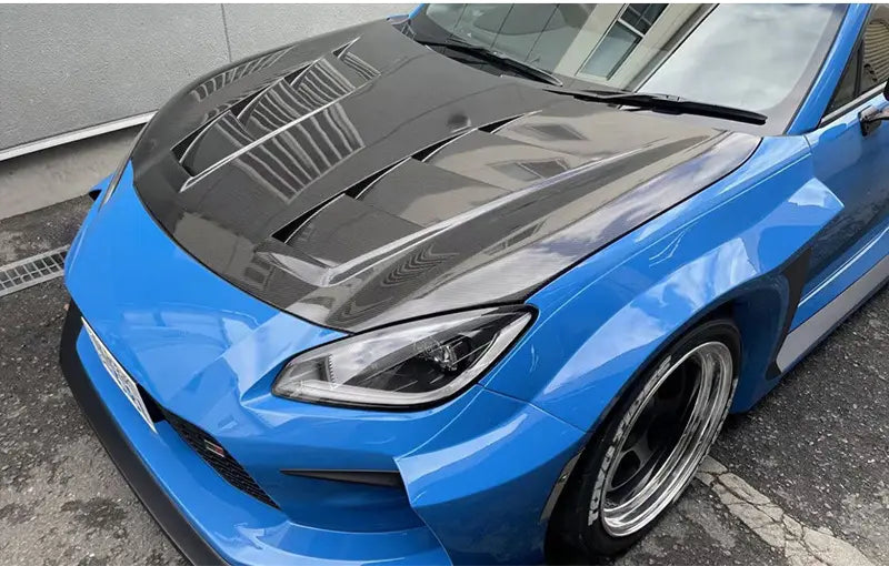 Carbon Fiber Vented Front Engine hood V2 - Toyota Subaru BRZ GR86 2020-2023
