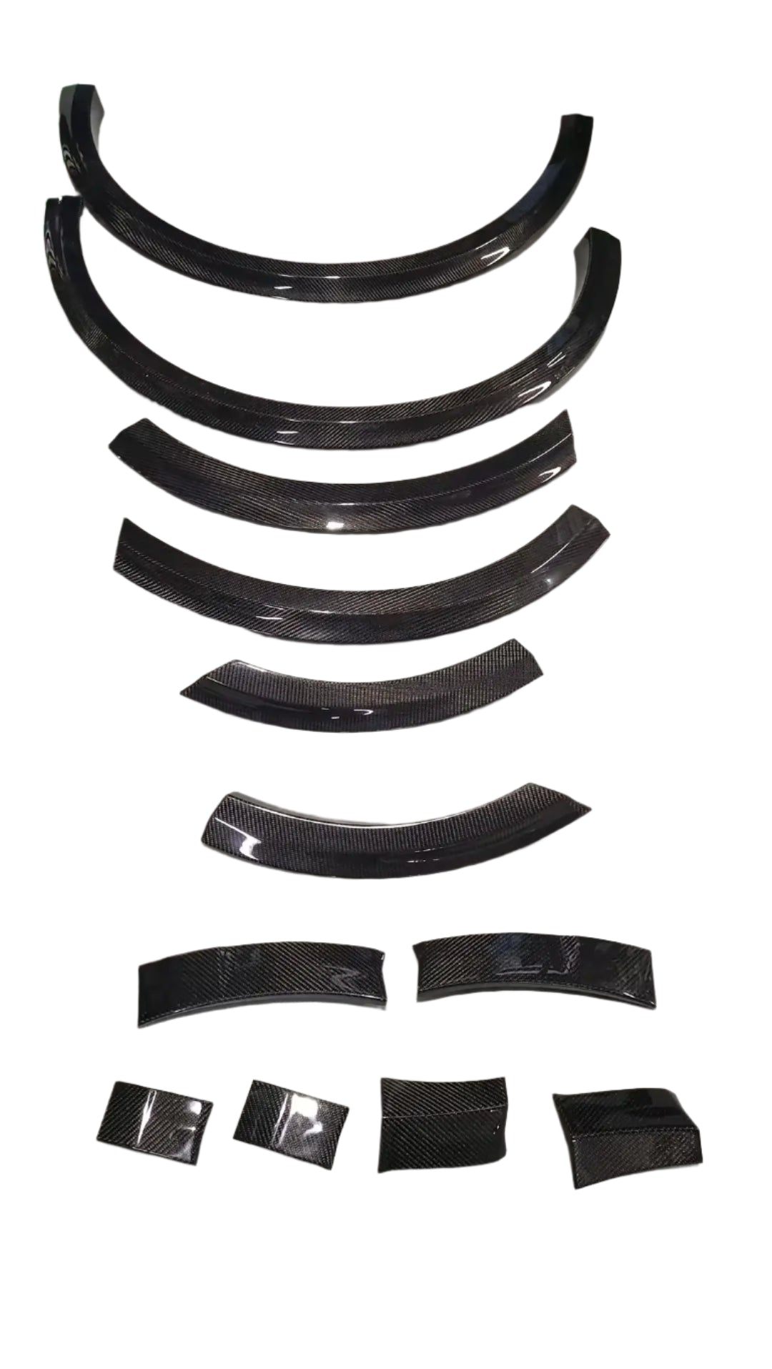 Carbon Fiber Wheel Flare Arch Trims - AUDI RSQ8