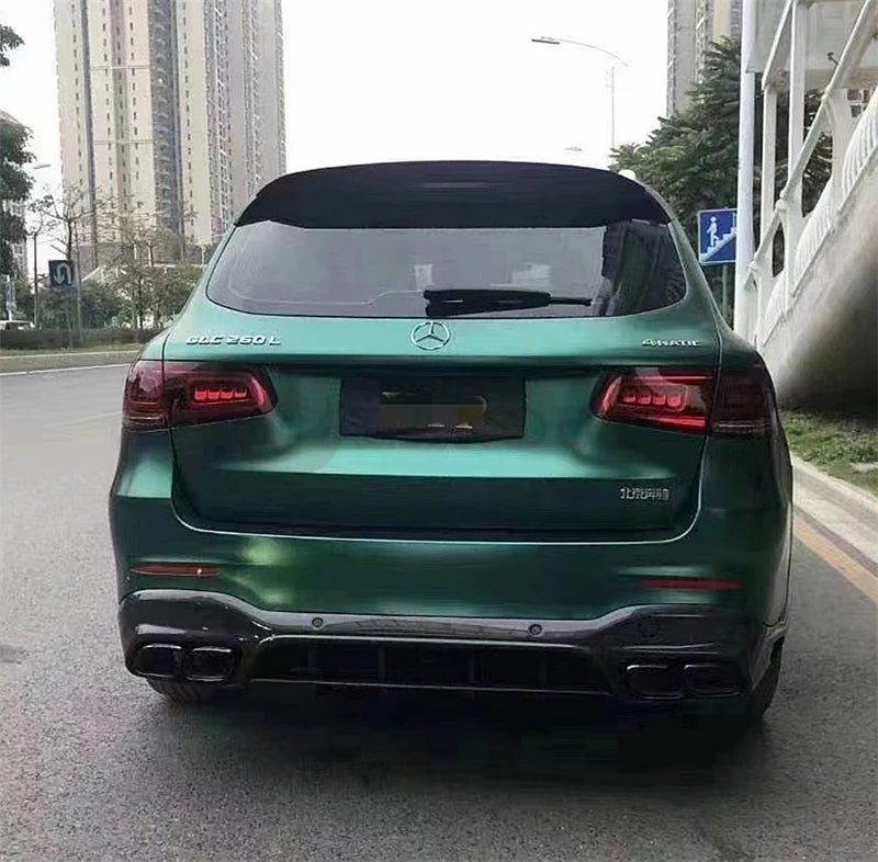 Carbon Fiber Front Lip & Rear Diffuser - MERCEDES BENZ GLC63s GLC43AMG GLC SUV X253