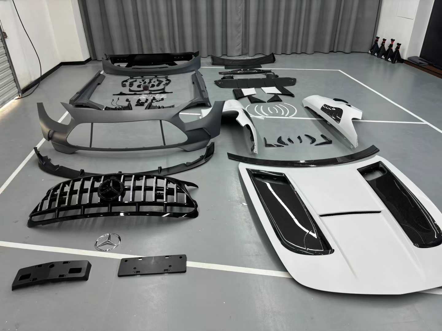 Black Series Style Carbon Fiber Conversion Body Kit - Mercedes AMG GT/GTS/GTC