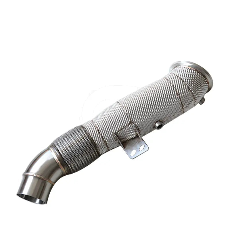 B58 Exhaust 4.5in DownPipe w/ Heatshied - BMW M340i B58 G20 G29 Supra A90 B58 2018-2023