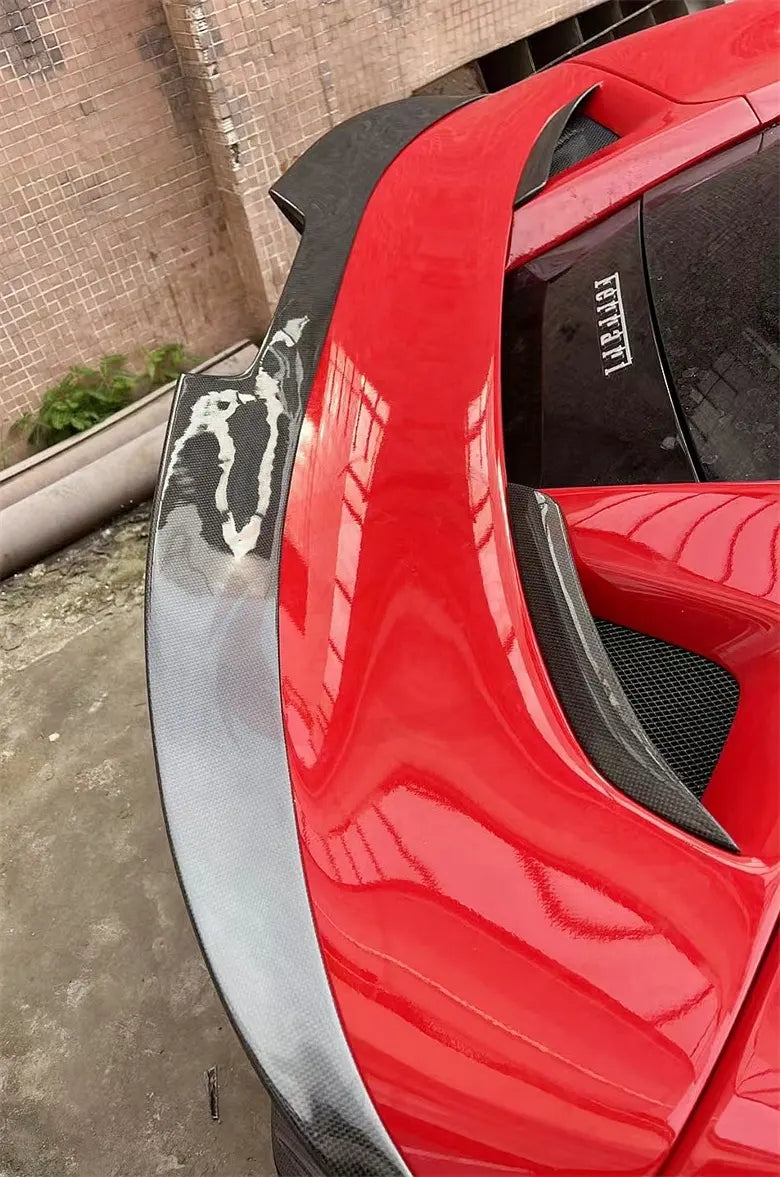 Carbon Fiber Rear Spoiler -  Ferrari F8