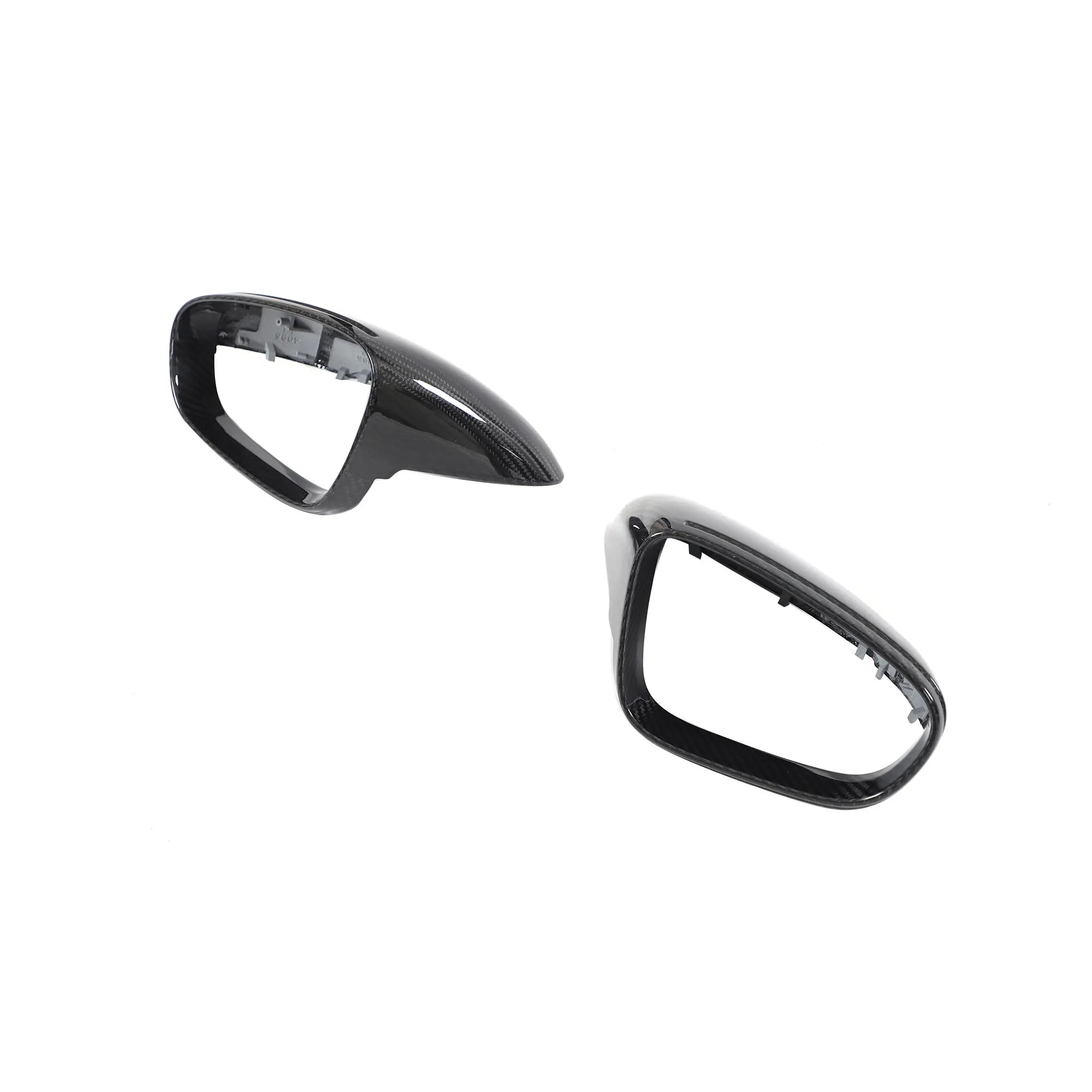 Pre-preg Carbon Fiber Side Mirror Replacement Set - Porsche Taycan 9J1 19-20