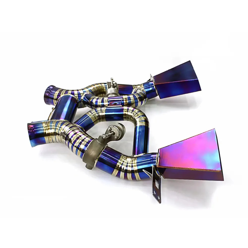 High Performance Titanium Full Exhaust Catback - 2014-2017 McLaren 650S MP4