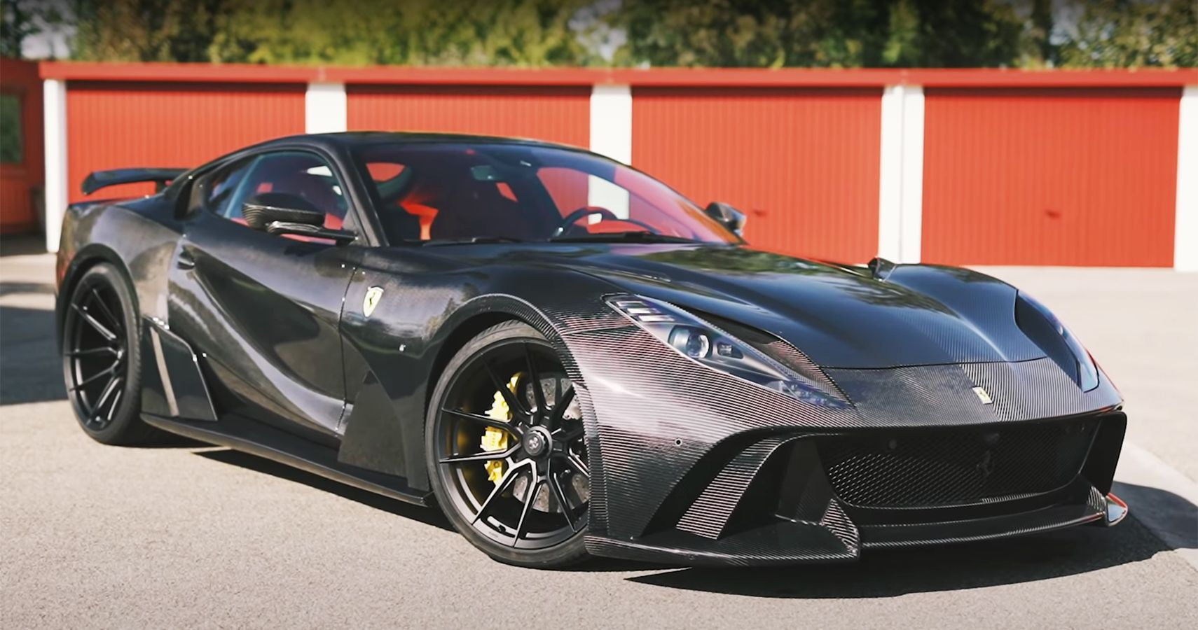 Ferrari 812 Carbon Fiber Mirror Cover Replacements - Ferrari 812 Superfast GTS