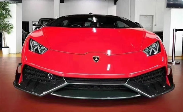 Carbon Fiber Mansory Style Front Splitter lip - Lamborghini Huracan LP580 LP610 EVO