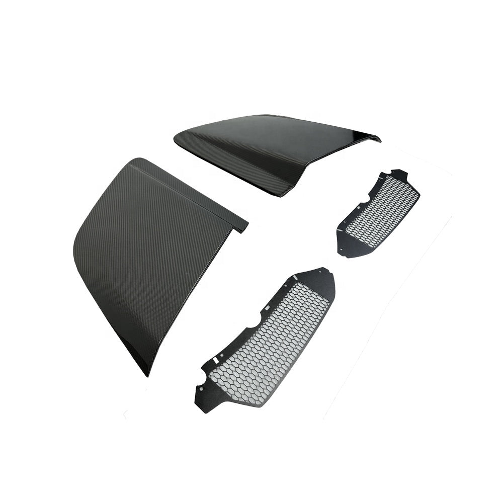 Carbon Fiber GT4 LMS Style Side Vent Blades - AUDI R8 (4S Gen 2)