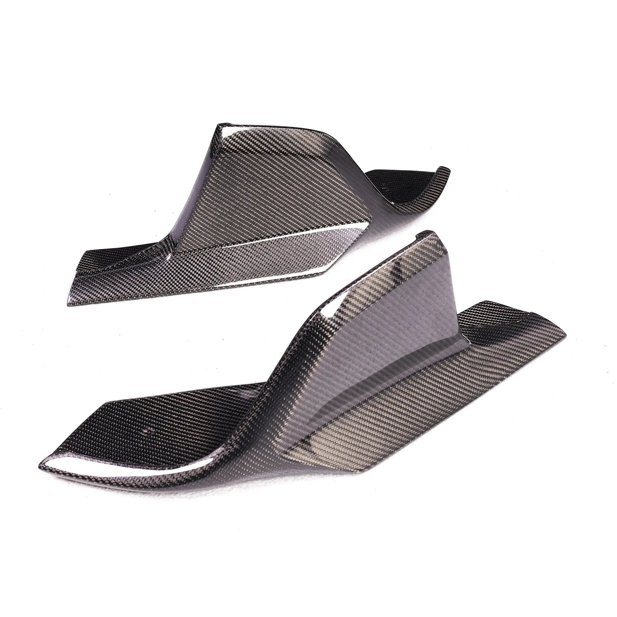 Carbon Fiber Rear AD Style Winglet Spats - Toyota Supra A90 MK5