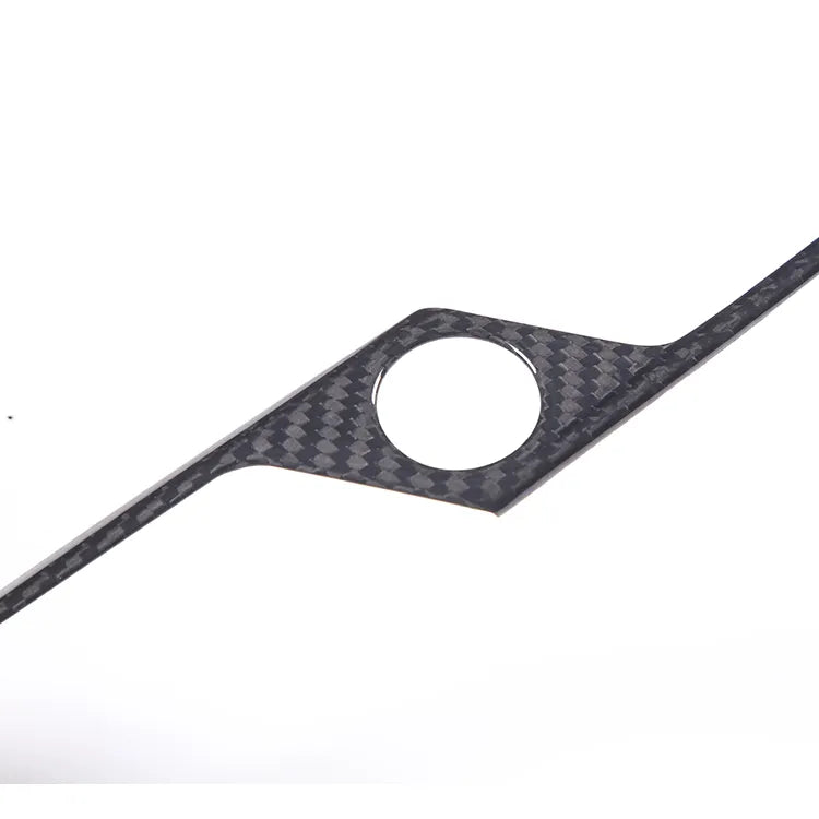 Carbon Fiber Interior Gear Shift Panel Trim - BMW 3/4/8 Series X3 X5 X6 X7 2019-2022