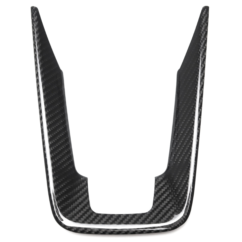 Carbon Fiber Center Console Cup Holder Trim Cover - Porsche 992 911 Turbo S Carrera Targa 4S GTS GT3 RS Dakar 2020+