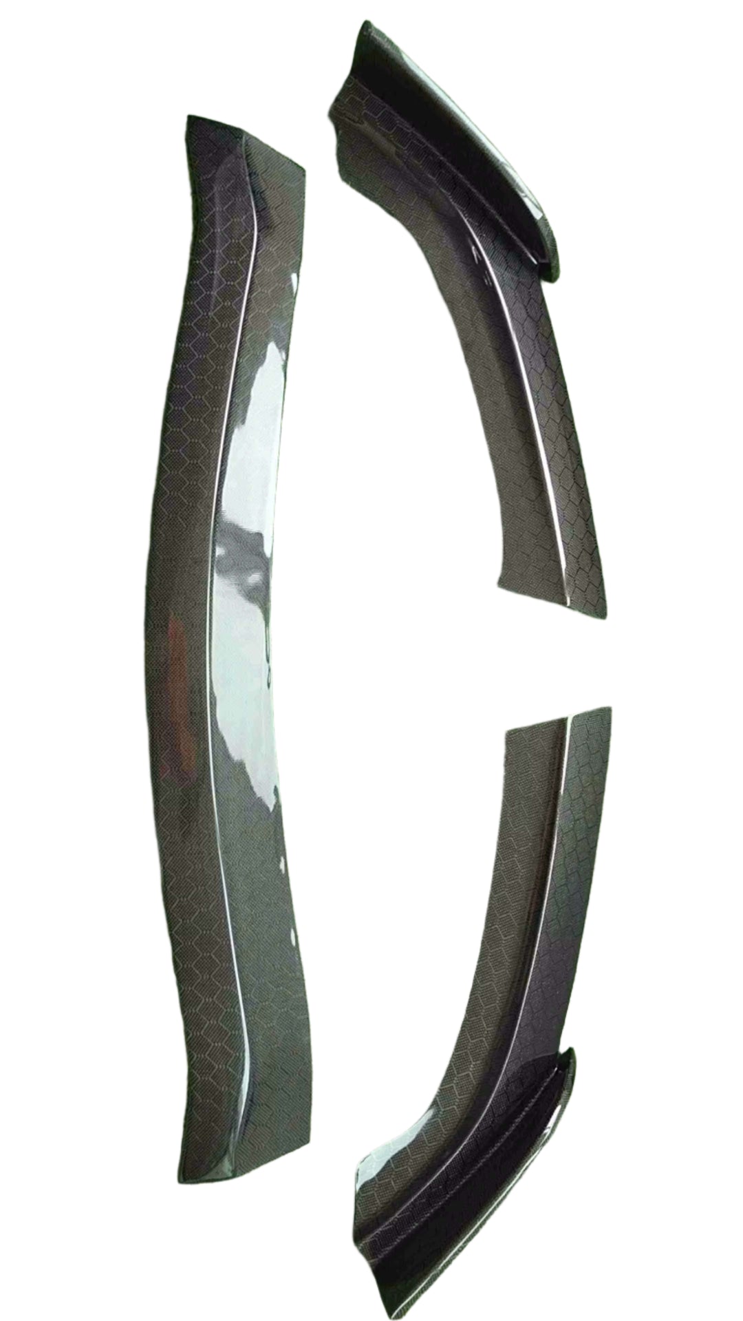 Honeycomb carbon fiber front lip - Infiniti Q60