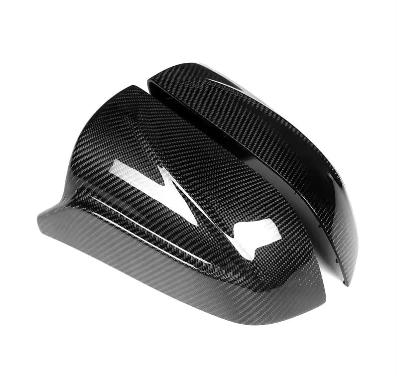 M style Carbon Fiber Mirror Caps - Tesla Model 3