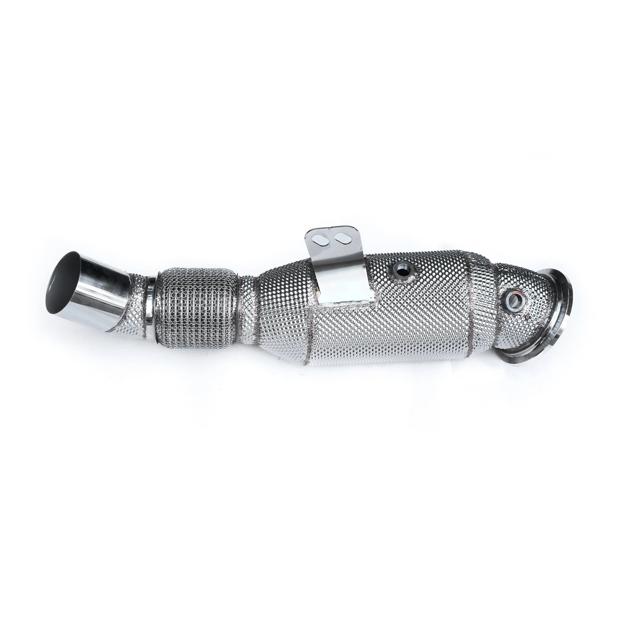 Exhaust System Downpipe w/ heat shield - BMW B58 engine F, G Chassis & Toyota Supra