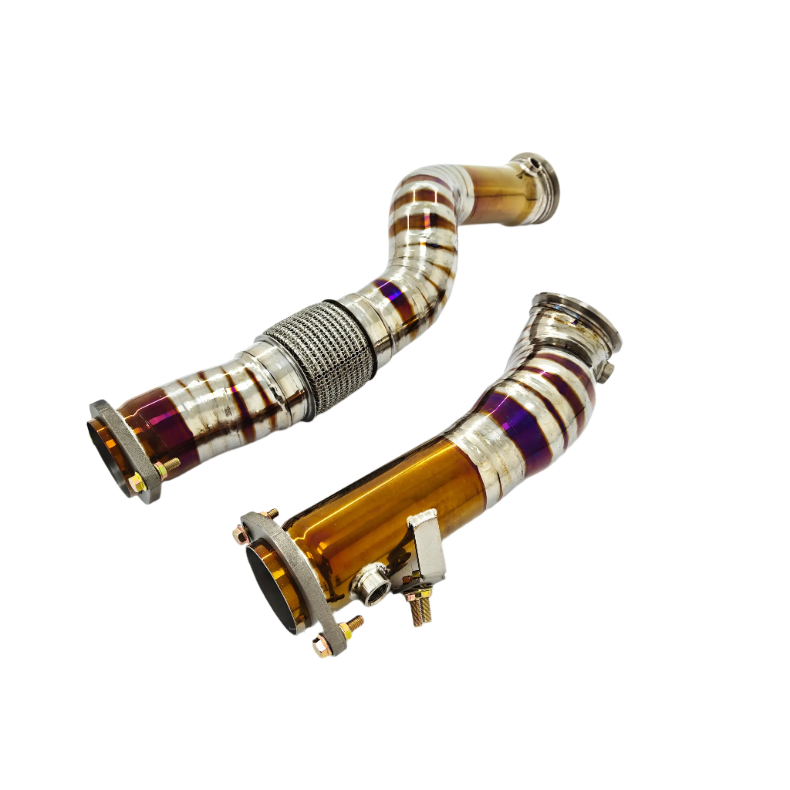 Titanium Performance Catless Down Pipe - MW M2 G87/M3 G80/M4 G82 S58 3.0T