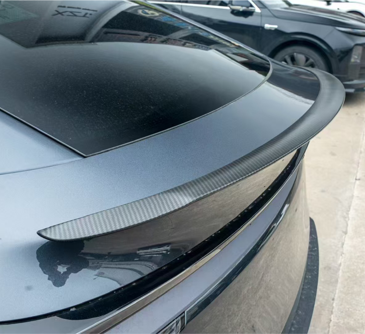 Carbon Fiber Performance Rear Trunk Spoiler - 2025+ Juniper Model Y