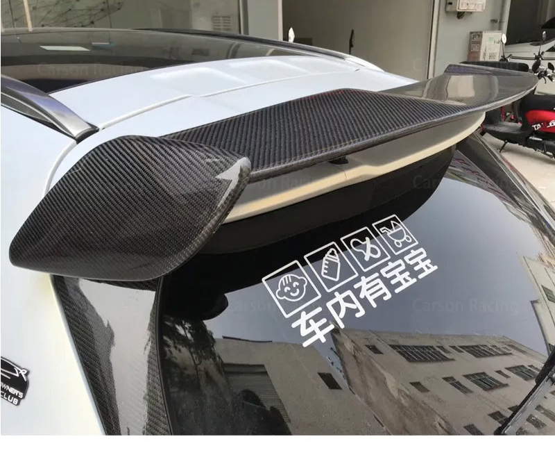 Carbon Fiber Rear Roof Window Spoiler V3 - Mercedes Benz X156 GLA200 GLA250 GLA45 2013-2018