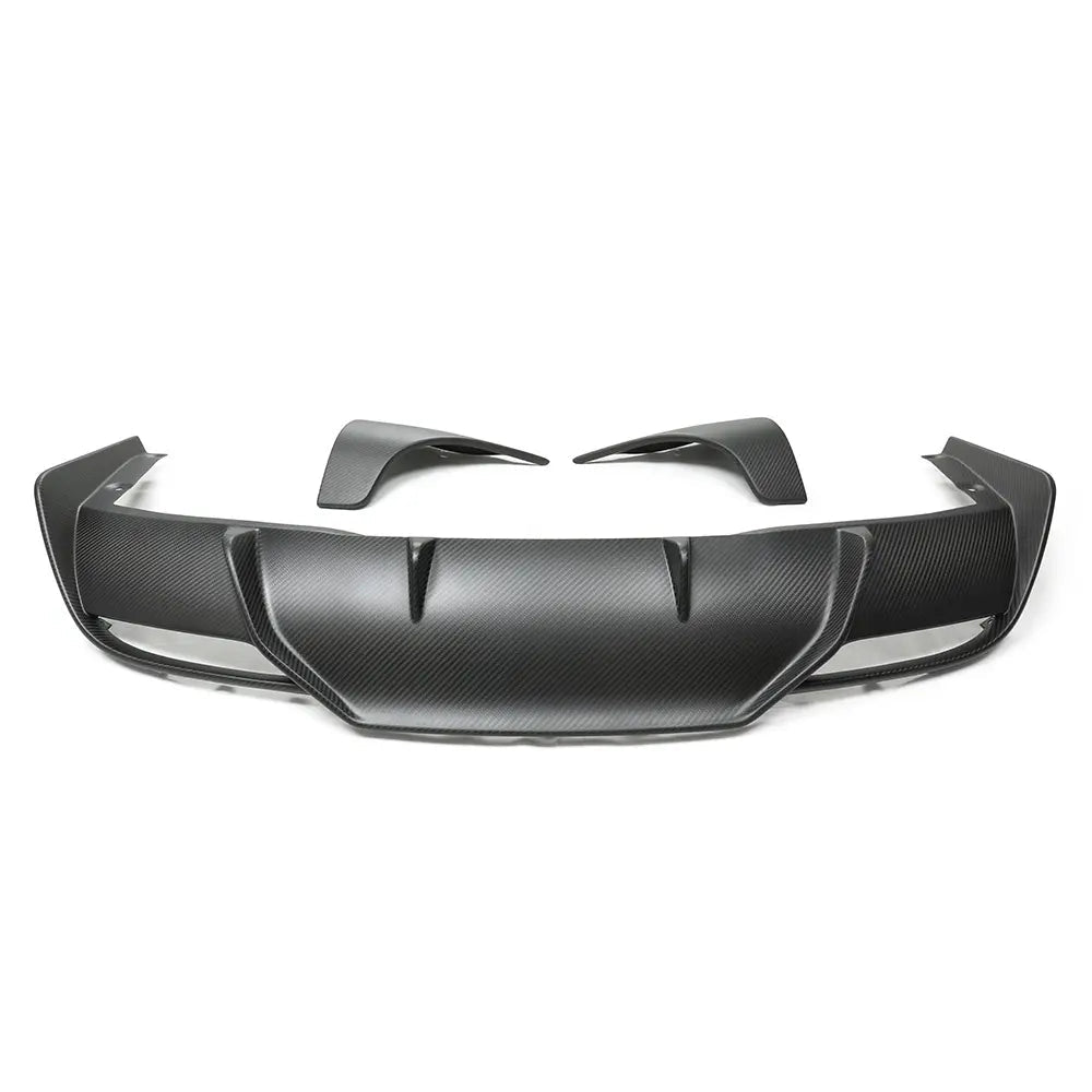 Prepreg Carbon Fiber Rear Diffuser - Tesla Model 3 Highland