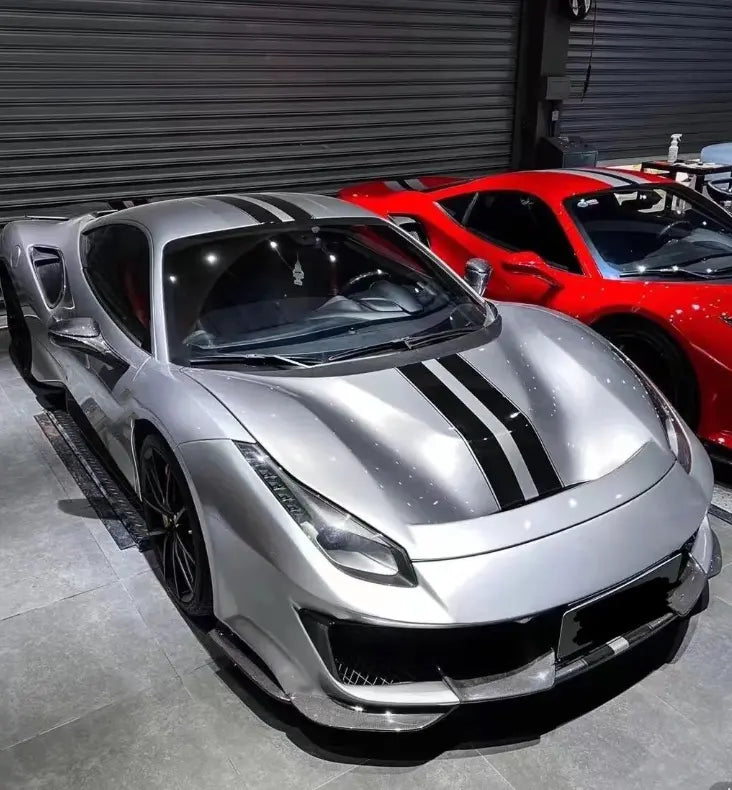 488 Pista Style Carbon Fiber Full Conversion Kit - Ferrari 488