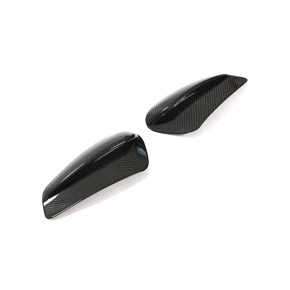 Carbon Fiber Rear Bumper Vent Trim Cover - Porsche 911 Carrera Turbo S GT3 Targa 2-Door 2019-2022