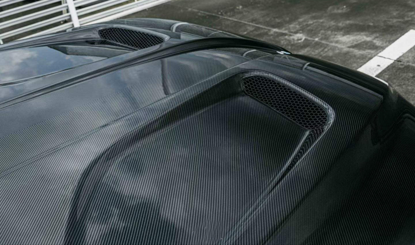 Prepreg Carbon Fiber Engine Cover Bonnet - BMW M5 G90 G99