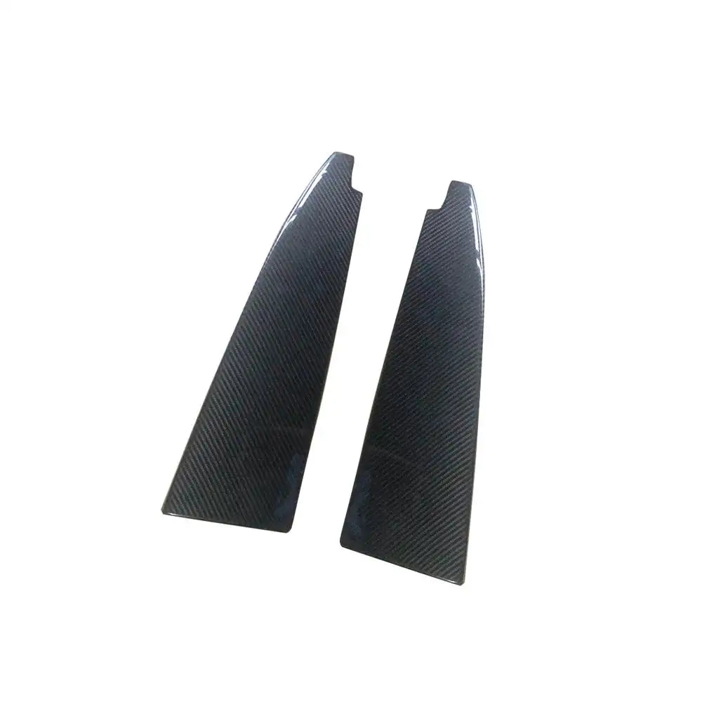 Carbon Fiber Rear Bumper Canard Splitter - Mercedes-Benz C Class A205 C205 Sport C43 AMG Sedan Coupe 2015 - 2019