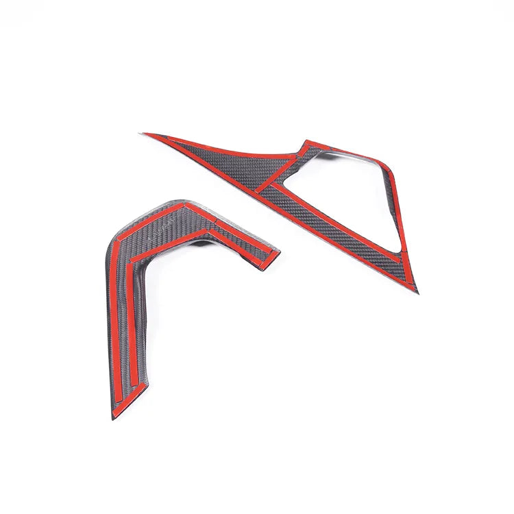 Carbon Fiber Center Console Side Panels - Chevrolet Corvette C7 ZR1 Z06