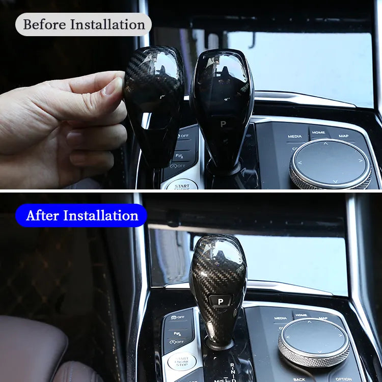 Carbon Fiber Interior Gear Shift Knob - BMW 1/3/4 Series F40 G20 G21 G22 G23 G24 Z4 2020-2023